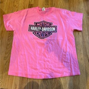 Harley-Davidson Dallas Texas Pink T-Shirt Womens 2XL